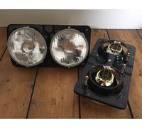 Fiat 131 Abarth Supermirafiori Guida a Sinistra Fari Coppia Anteriori Completo