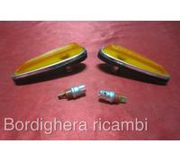 FIAT 1500 GHIA GT FRECCE FANALINI LATERALI INDICATOR LENS BLINKER CLIGNOTANT