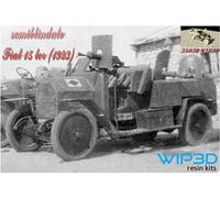 FIAT 15TER LIBIA modello in resina, Scala 1/35 - N° rif. 35038: - WIP3D