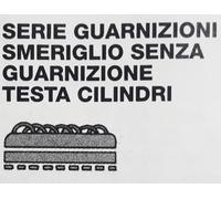 FIAT 18 HP - LA PICCOLA/ KIT GUARNIZIONI SMERIGLIO/ EMERY GASKET SET
