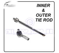 Fiat 500 07- & 500 C 09- Destro Interno & Esterno Testa Tirante Sterzo Asta