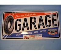 FIAT 500 126 CARTELLO IN METALLO SCRITTA GARAGE VINTAGE OFFICINA GARAGE CASA
