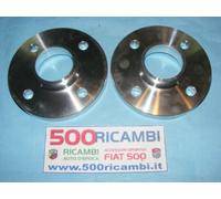 FIAT 500 126 PANDA KIT COPPIA DISTANZIALI RUOTA ALLUMINIO CERCHIO ATTACCO STRETT