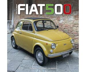 Fiat 500 2025 Square Wall Calendar | Car, Classic Car, Motor Calendar