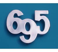 FIAT 500 ABARTH 695 SCRITTA FREGIO LOGO COFANO WRITTEN