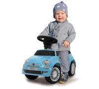 FIAT 500 AZZURRO MACCHINA BAMBINI CAVALCABILE PRIMI PASSI AUTO GIOCHI COLORATA