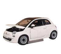 Fiat 500 Burago scala 1/24 anno 2007 bianco