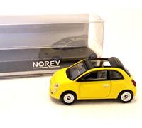 Fiat 500 C Giallo, 2009, NOREV, 1:87