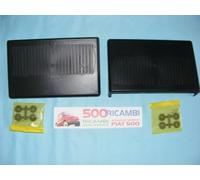 FIAT 500 D F L R COPPIA COPRI PRESE ARIA COFANO POSTERIORE MOTORE
