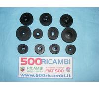 FIAT 500 D F L R KIT 11 PEZZI GUARNIZIONE GOMMINI PASSACAVO