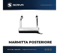 FIAT 500 D MARMITTA ORIGINALE SILENZIATORE TERMINALE 1 SCARICO NUOVA ITALIANA