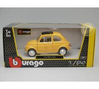 FIAT 500 F 1965 Modellino BBurago 22098 Scala 1:24, Colori Assortiti