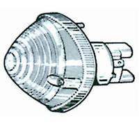 Fiat 500 F L 1965 - 1975 FANALE ANT. FANALE ANTERIORE BIANCO