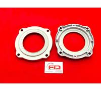 FIAT 500 F/L/R 126 COPPIA DISTANZIALI RUOTA ALLUMINIO CERCHIO ATTACCO LARGO NEW