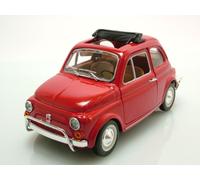 Burago Fiat 500L 1968 Rosso in Metallo Pressofuso Modellino Auto in scala 1:24