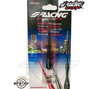 ALFA ROMEO 159 e 159 SW ANTENNA SIMONI RACING 6cm NERA x BASE RETTANGOLARE