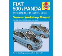 Fiat 500 & Panda (04 - 12) Haynes Repair Manual (Tascabile)