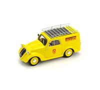 1:43 BRUMM Fiat 500B Van Pirelli Bologna Assistenza Mille Miglia 1950 R492