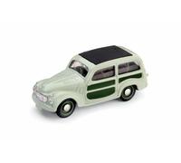 Fiat 500C Belvedere Tettino Chiuso Verde Chiaro 1951 1:43 Model R029-01 BRUMM