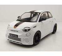 Fiat 500E Abarth 2024 Bianco Modellino 1:18 MCG