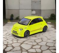MCG18498 Fiat Abarth 500e Yellow IXO 1/18