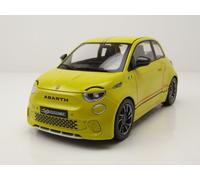 MCG18498 Fiat Abarth 500e Yellow IXO 1/18