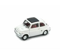 MODELLINO AUTO STATICO DIECAST FIAT 595 SS 1965 BIANCO MODELLISMO SCALA 1:43
