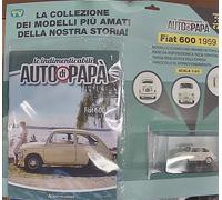 FIAT 600 -1959-LE INDIMENTICABILI AUTO DI PAPA' -1' USCITA SCALA 1:43