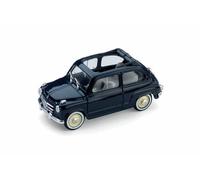 Fiat 600 1a Serie Trasformabile Tettino Aperto 1956 Blu Scuro 1:43 Model R248-06