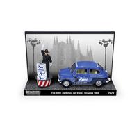 FIAT 600 D BACI PERUGINA - LA BEFANA del VIGILE Brumm S2301