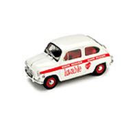 1:43 Brumm Fiat 600 Intimo Lovable (1960) R412 Auto Diecast Modellino