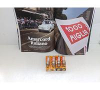 FIAT 600 MULTIPLA - ABARTH - CANDELE 4 PUNTE ORIGINALI LODGE CERAMICA ROSA