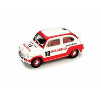 MODELLINO AUTO STATICO DIECAST BRUMM FIAT 600D AMARO ISOLABELLA 1960 SCALA 1:43