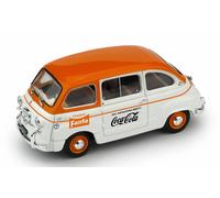 Fiat 600d Multipla Commerciale Fanta / Coca Cola 1961 1:43 Model BRUMM