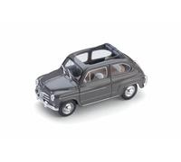 1:43 BRUMM Fiat 600D Trasformabile Aperta 1960 Beige 538 R317-02
