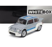 Fiat Abarth 1000 TCR 1970 Grey Blue Whitebox 1:24 Nuovo Die-cast