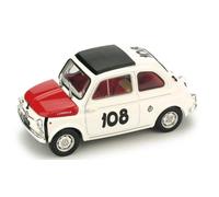 1/43 BRUMM - FIAT - 500 595 ABARTH N 108 TROFEO ITALIANO TURISMO WINNER R479