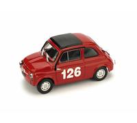 1:43 Brumm Fiat Abarth 595 Vallelunga 1965 Pinto R480 Auto Diecast Modellino