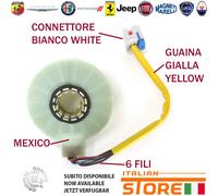FIAT ALFA LANCIA OPEL FORD SENSORE ANGOLO STERZO GUAINA GIALLA 6 FILI W-02007