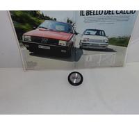 FIAT ALFA LANCIA - PULSANTE VOLANTE SPORTIVO ORIGINALE SIMONI RACING ARGENTO