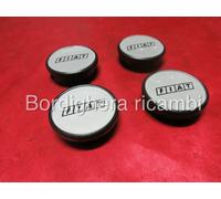 FIAT BARCHETTA COUPE TURBO 16V COPRIMOZZO CERCHI COPPE HUB CUPS BORCHIE STEMMA