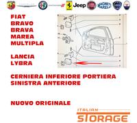FIAT BRAVO MAREA MULTIPLA LYBRA CERNIERA ANTERIORE INFERIORE SINISTRA 46835228