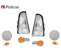 Fiat Cinquecento 1991-1998 2 Frecce Anteriori 2 Gemme Laterali COLORE BIANCO