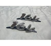 FIAT COUPE 16V TURBO BLU SCRITTE STEMMI SIGLE LOGO LATERALI BADGE EMBLEM SCRIPT