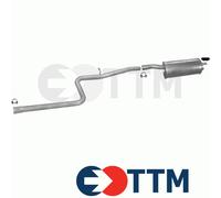 FIAT DOBLO VAN 1.3 D 1.9 D 120/85HP 2005-2009 Il Sistema Di Silenziatori