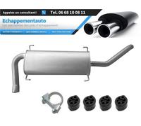 Fiat Ducato 2.3 JTD Da 06/2011 Corto Silenzioso Posteriore Scarico 1606609580