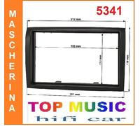 FIAT DOBLO' (2) (263) - DAL 2010 AL 2015 -MASCHERINA AUTORADIO- COLORE NERO