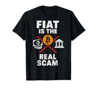 Fiat è la Vera truffa Bitcoin Maglietta