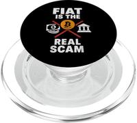 Fiat è la vera truffa Bitcoin PopSockets PopGrip per MagSafe