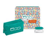 FIAT | Fiat 500 - Confezione Regalo Unisex, Profumo Uomo e Donna, con Beauty Case Ufficiale, Profumo con una Fragranza Agrumata, Aromatica e Legnosa, Made in Italy